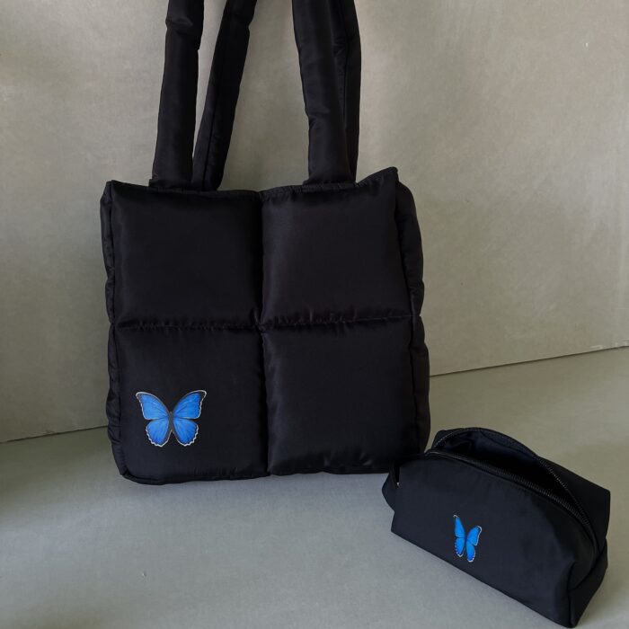 Matchy puffer bag