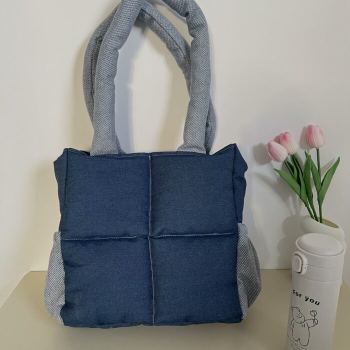 Jean puffer bag